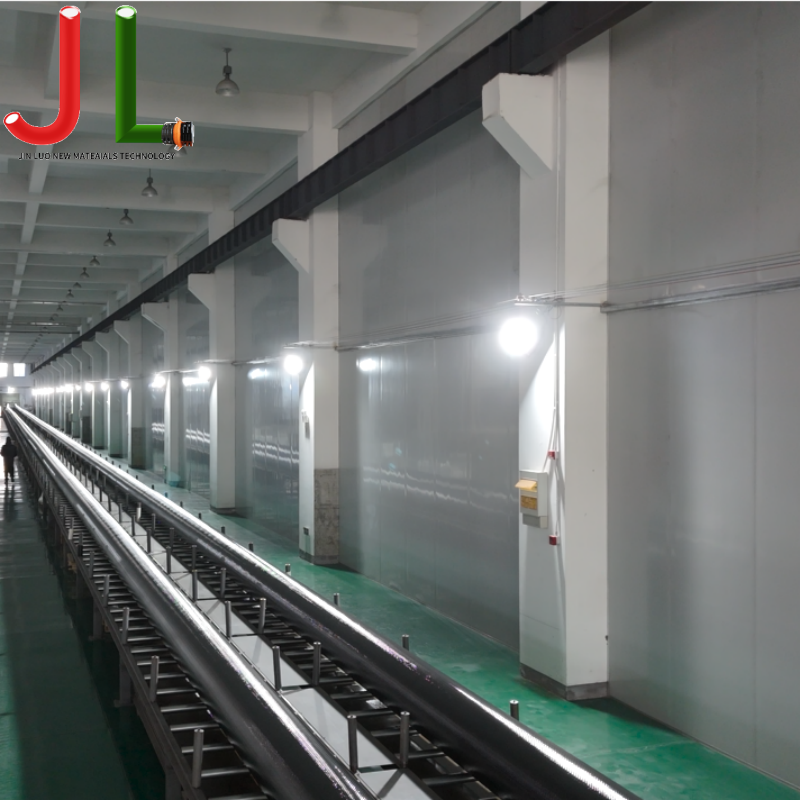 Triple‑Layer TPU Fiber Reinforced Drainage Hose: Inner Liner, Outer Cover at High-Tenacity na Tela Triple‑Layer TPU Fiber Reinforced Drainage Hose: Inner Liner, Outer Cover at High-Tenacity na Tela