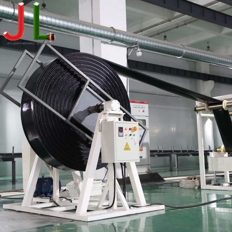 Triple‑Layer TPU Fiber Reinforced Drainage Hose: Inner Liner, Outer Cover at High-Tenacity na Tela